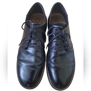 Naot Black Chief Leather Classic Oxford Lace Up Dress Shoes 11